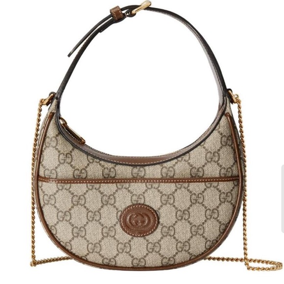 Gucci Half-Moon Mini Bag - Picture 1 of 14